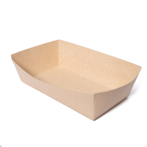 Bandeja kraft delivery rectangular